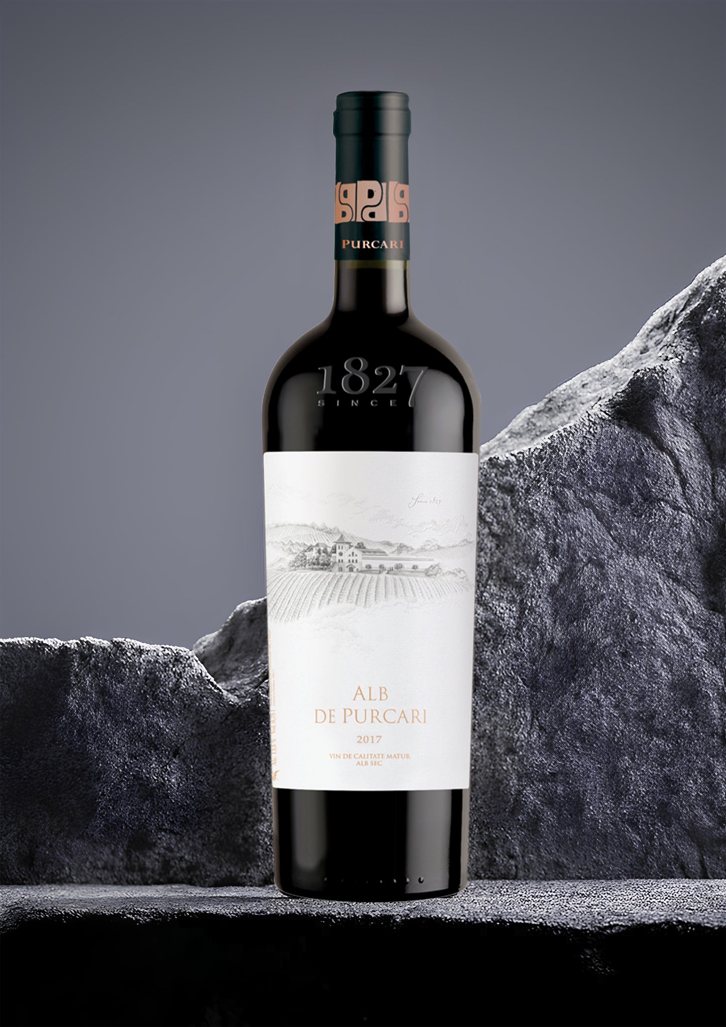 ALB DE PURCARI DRY WHITE WINE